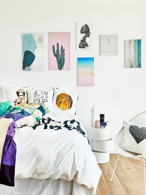 What colors are suitable for a teenager's room?