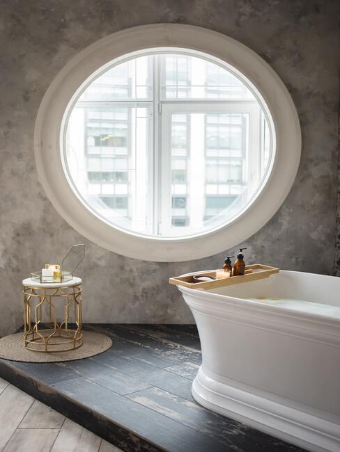 Modern dream bathroom with bathtub