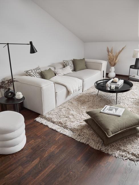 Neutral tones in the living room