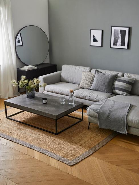 What should be considered when furnishing the living room?